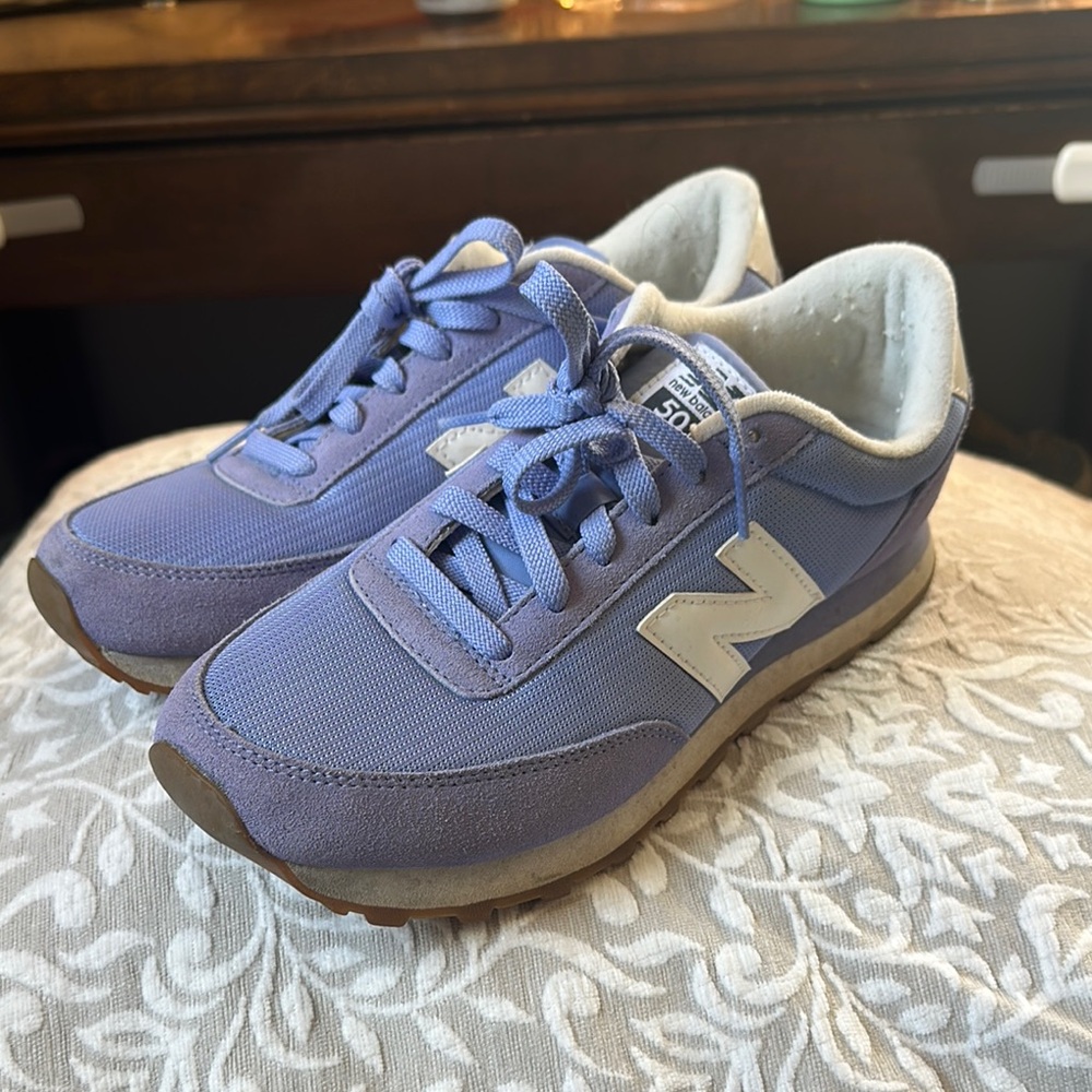 New Balance Light Blue 501 Sneakers